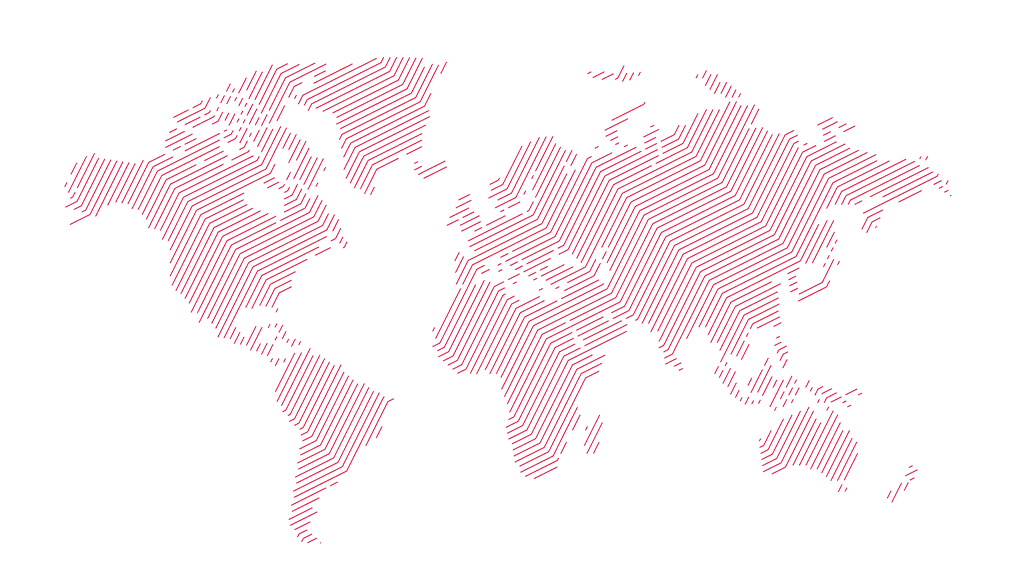 World map showing global eSIM coverage across multiple countries
